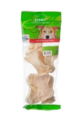 Купить titbit лакомство для собак косточка слоеная xxl