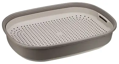 HOMECAT Frost Touch туалет для кошек с сеткой капучино