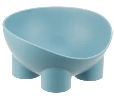 Миска для кошек и собак СЛОН серо-голубой