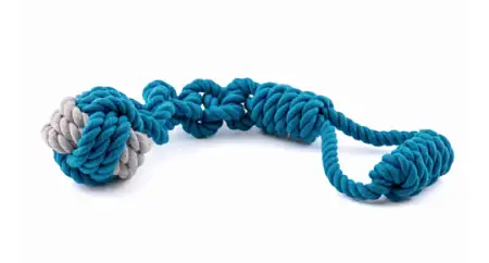 Купить wogy Игрушка для собак Мяч плетеный с ручкой